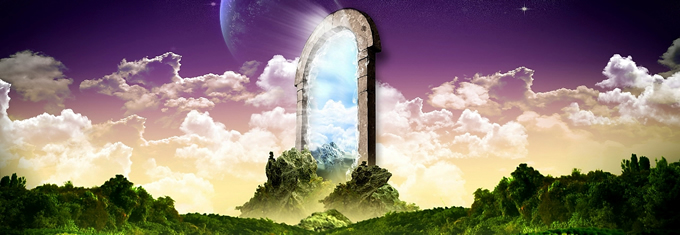 A porta para o seu mundo interior